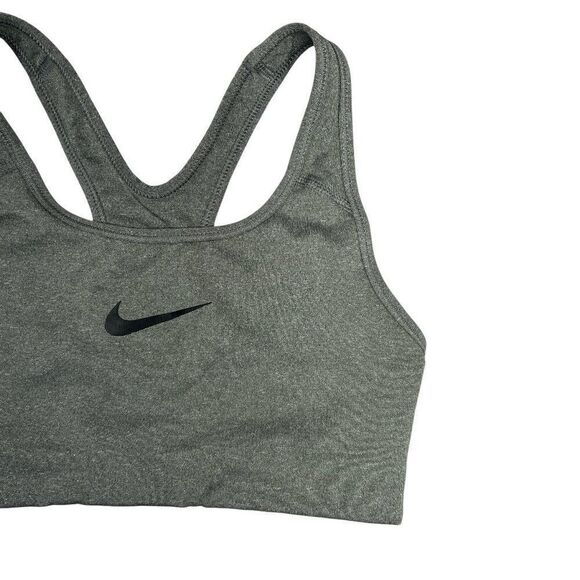 Nike Dri-Fit Women's Size XS Gray & Black Sports Bra - Picture 3 of 7